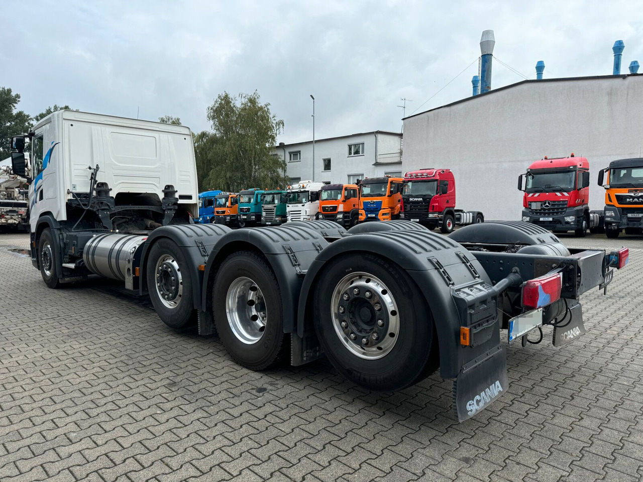 Μίσθωση  Scania G 410 B8x2*6 NB LNG Fahrgestell Nebenantrieb Scania G 410 B8x2*6 NB LNG Fahrgestell Nebenantrieb: φωτογραφία 7