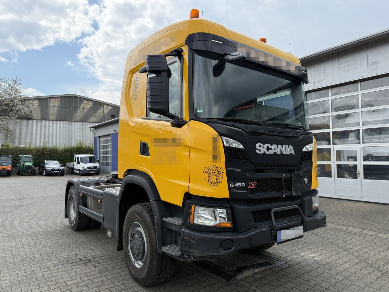Scania G450 XT 4x4 Euro 6 SZM Kipphydraulik Blatt/ Luft - Τράκτορας: φωτογραφία 1 Scania G450 XT 4x4 Euro 6 SZM Kipphydraulik Blatt/ Luft - Τράκτορας: φωτογραφία 1