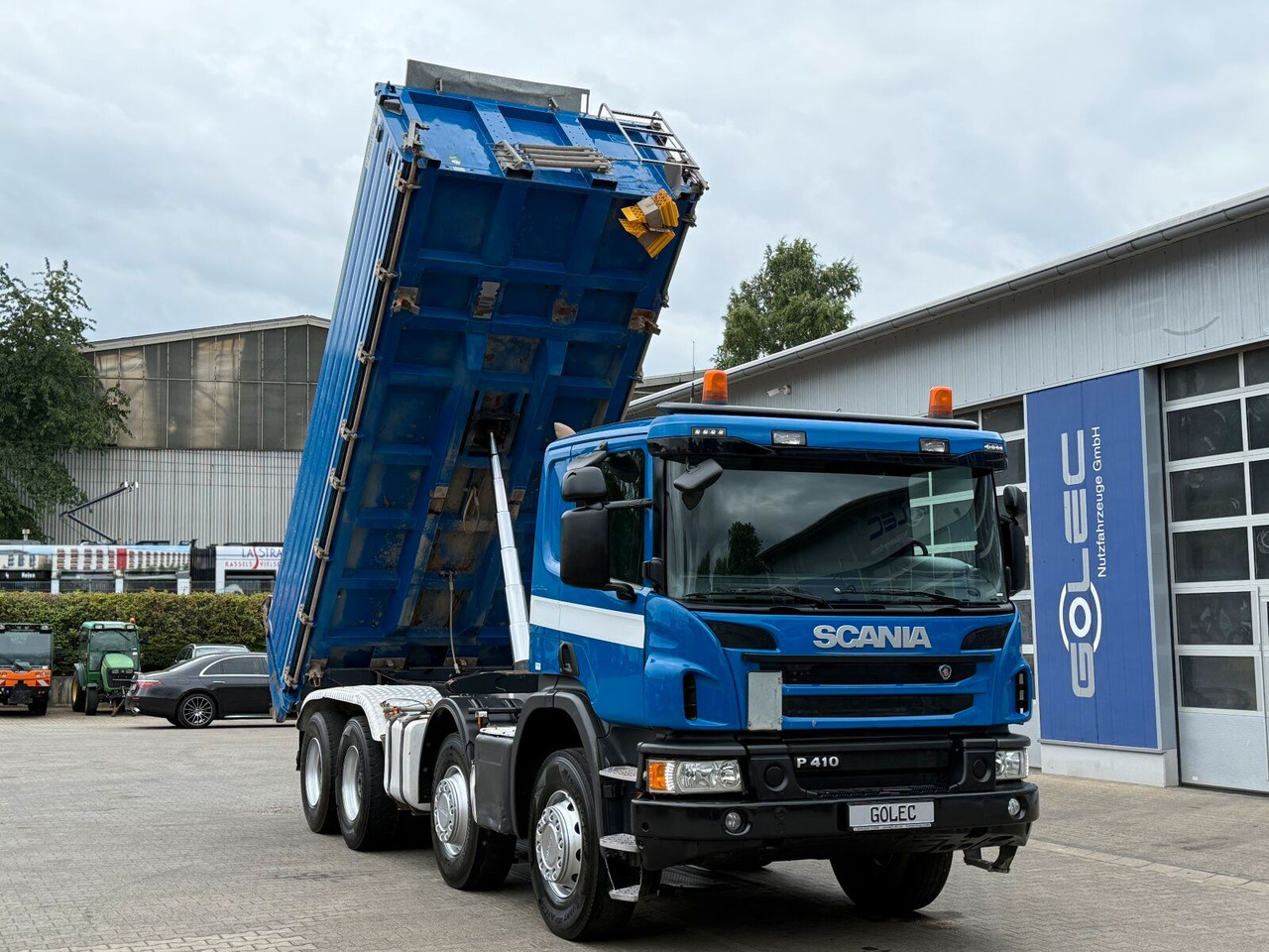 Scania P 410 8x4 Dreiseitenkipper DAUTEL - Φορτηγό ανατρεπόμενο: φωτογραφία 2 Scania P 410 8x4 Dreiseitenkipper DAUTEL - Φορτηγό ανατρεπόμενο: φωτογραφία 2