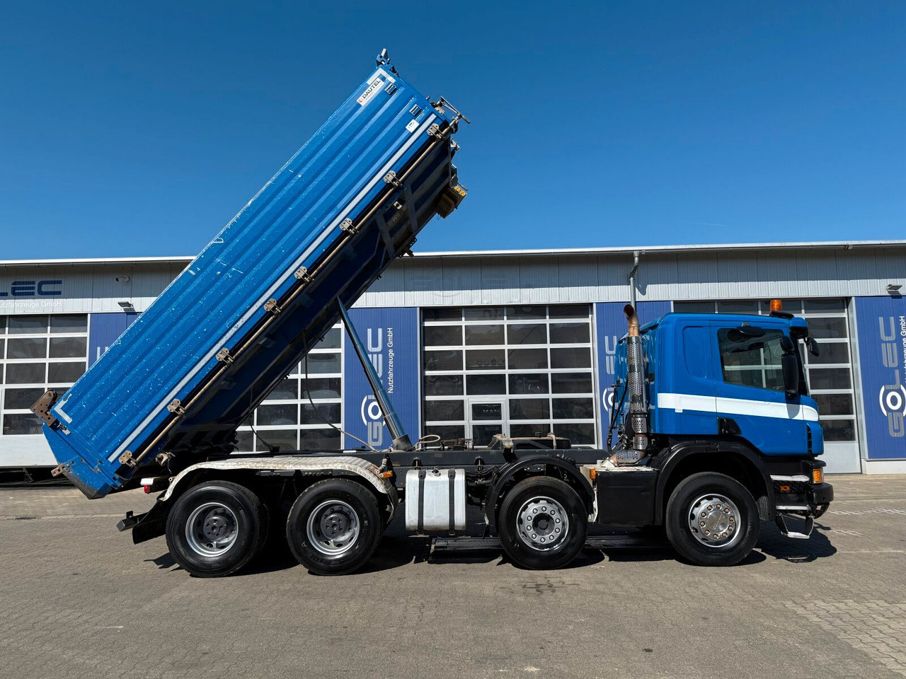 Scania P 410 8x4 Dreiseitenkipper DAUTEL - Φορτηγό ανατρεπόμενο: φωτογραφία 4 Scania P 410 8x4 Dreiseitenkipper DAUTEL - Φορτηγό ανατρεπόμενο: φωτογραφία 4