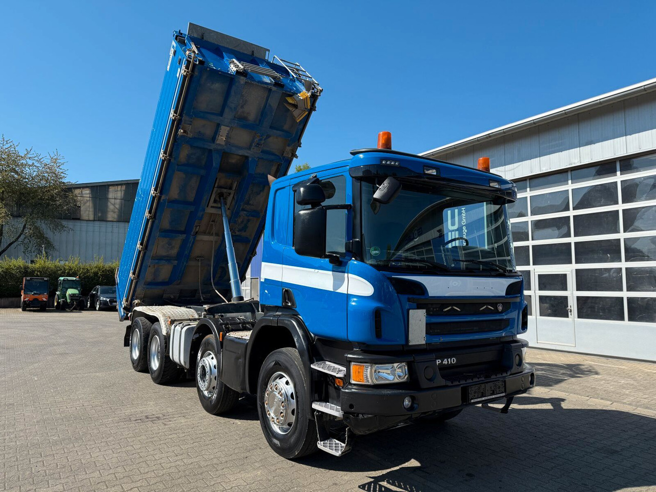 Scania P 410 8x4 Dreiseitenkipper DAUTEL - Φορτηγό ανατρεπόμενο: φωτογραφία 2 Scania P 410 8x4 Dreiseitenkipper DAUTEL - Φορτηγό ανατρεπόμενο: φωτογραφία 2