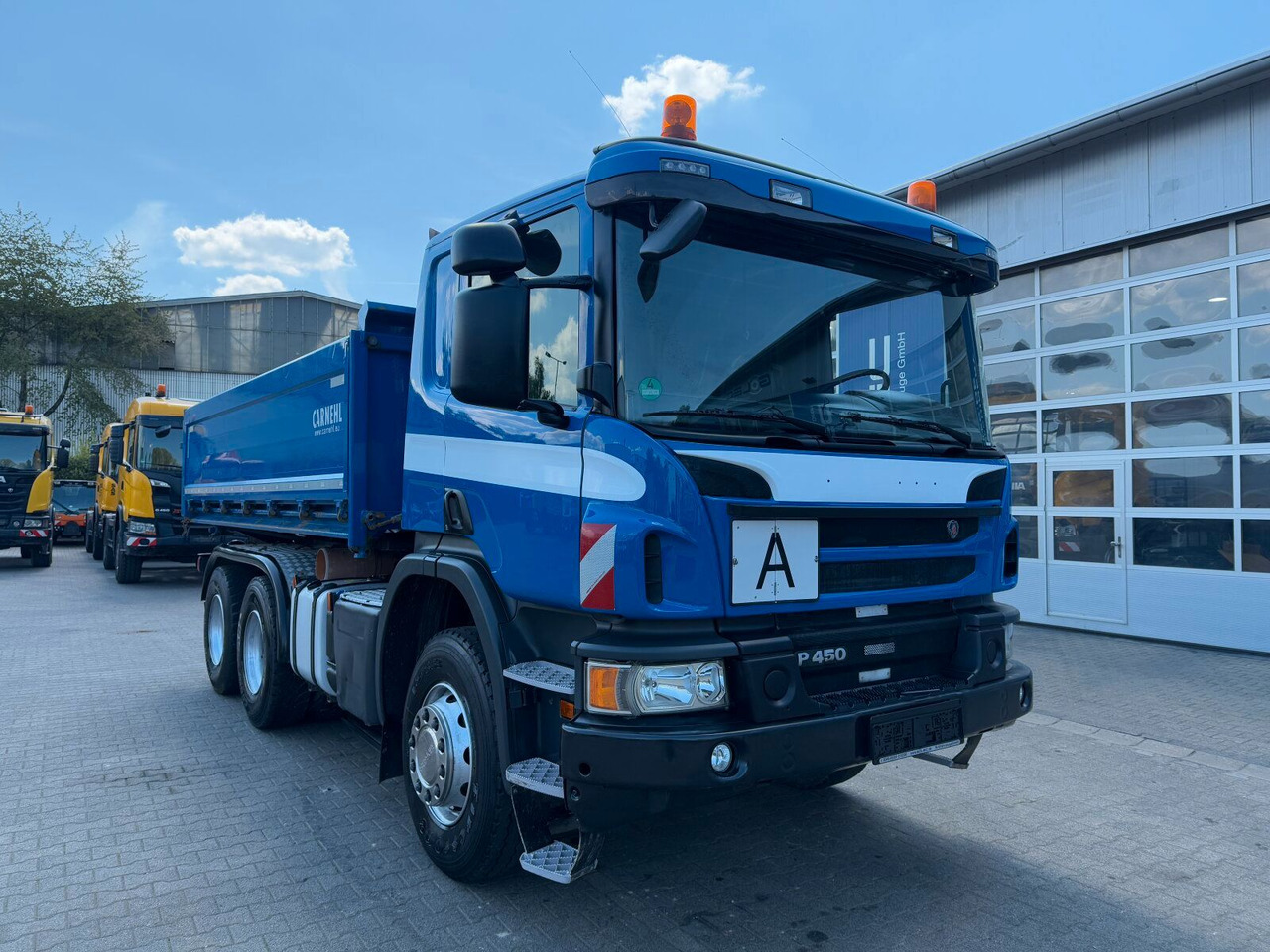 Scania P 450 6x4 Dreiseitenkipper DAUTEL - Φορτηγό ανατρεπόμενο: φωτογραφία 1 Scania P 450 6x4 Dreiseitenkipper DAUTEL - Φορτηγό ανατρεπόμενο: φωτογραφία 1