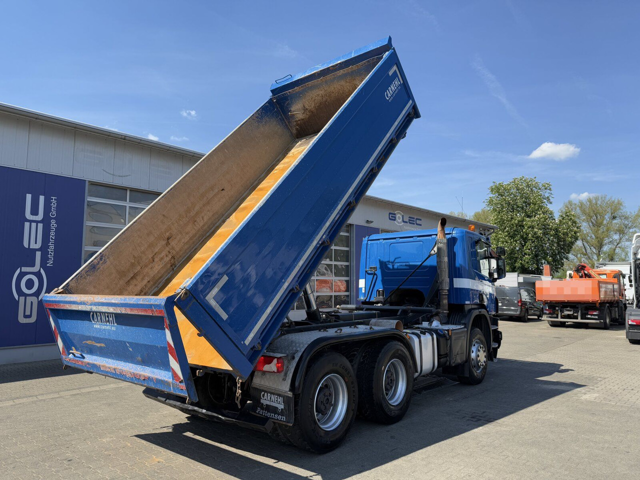 Scania P 450 6x4 Dreiseitenkipper DAUTEL - Φορτηγό ανατρεπόμενο: φωτογραφία 5 Scania P 450 6x4 Dreiseitenkipper DAUTEL - Φορτηγό ανατρεπόμενο: φωτογραφία 5