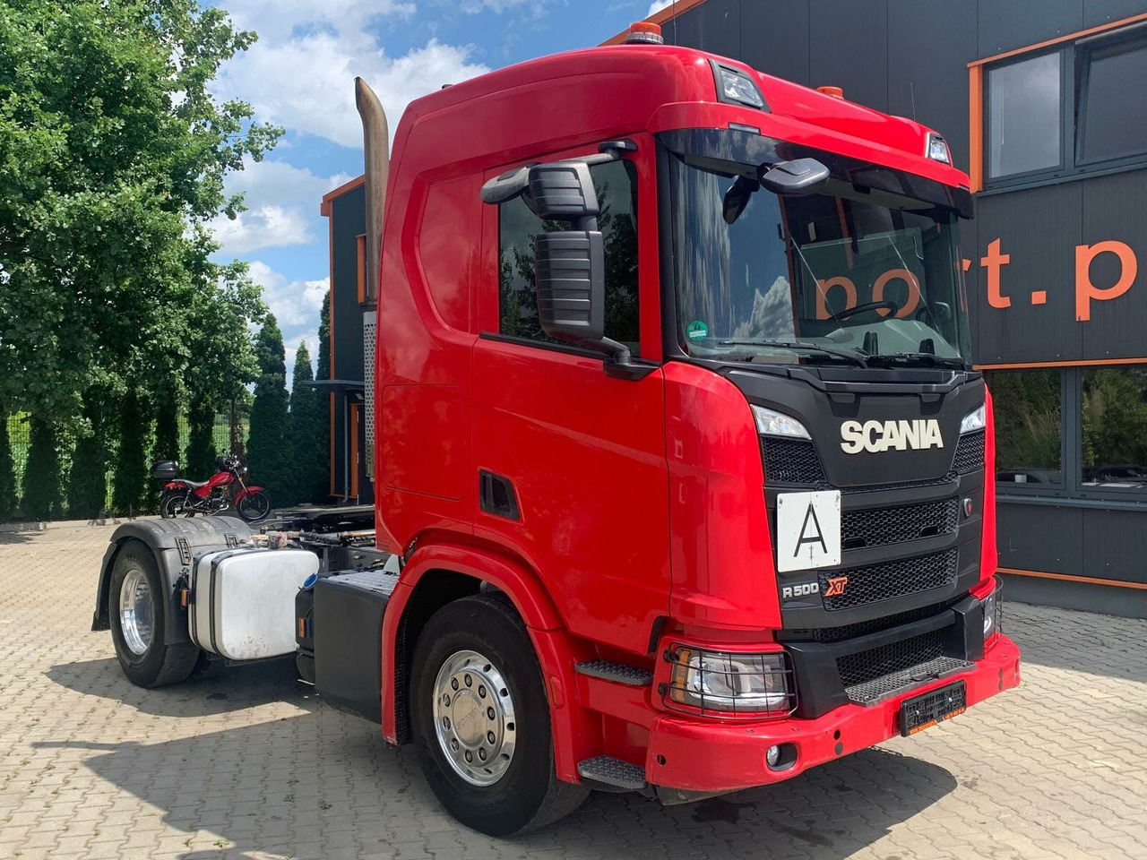 Scania R500 XT 4x2 Euro 6 SZM Kipphydraulik Blatt/ Luft - Τράκτορας: φωτογραφία 1 Scania R500 XT 4x2 Euro 6 SZM Kipphydraulik Blatt/ Luft - Τράκτορας: φωτογραφία 1