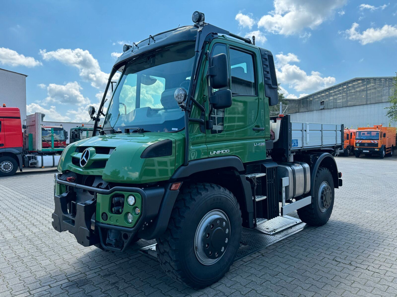 Unimog U435 Kipper mit Reifendruckregelanlage - Φορτηγό ανατρεπόμενο: φωτογραφία 2 Unimog U435 Kipper mit Reifendruckregelanlage - Φορτηγό ανατρεπόμενο: φωτογραφία 2