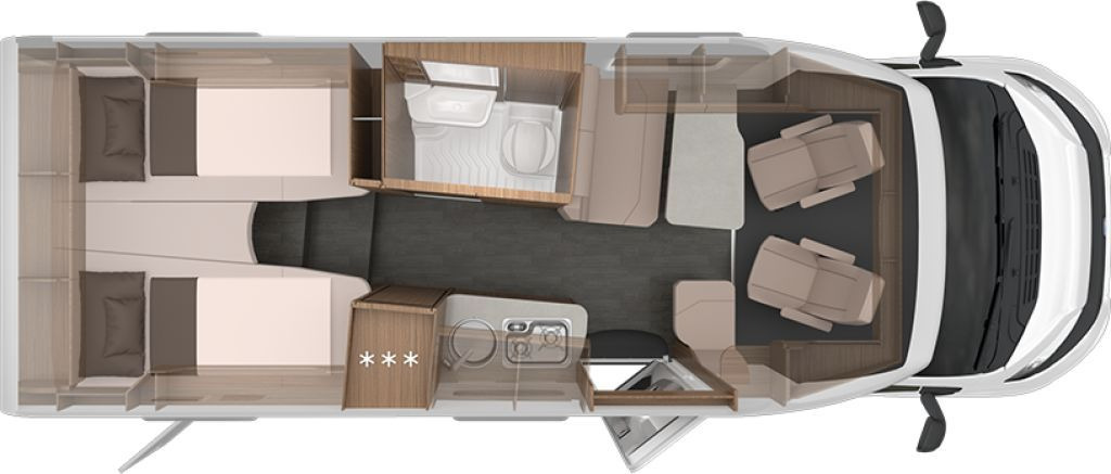 Knaus Van TI 650 MEG VANSATION Automatik - Ημιενιαίο αυτοκινούμενο: φωτογραφία 2 Knaus Van TI 650 MEG VANSATION Automatik - Ημιενιαίο αυτοκινούμενο: φωτογραφία 2