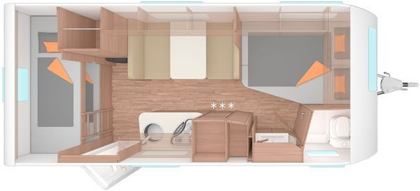 Weinsberg CaraOne 500 FDK Auflastung 1700 kg - Ρυμουλκούμενο τροχόσπιτο: φωτογραφία 2 Weinsberg CaraOne 500 FDK Auflastung 1700 kg - Ρυμουλκούμενο τροχόσπιτο: φωτογραφία 2