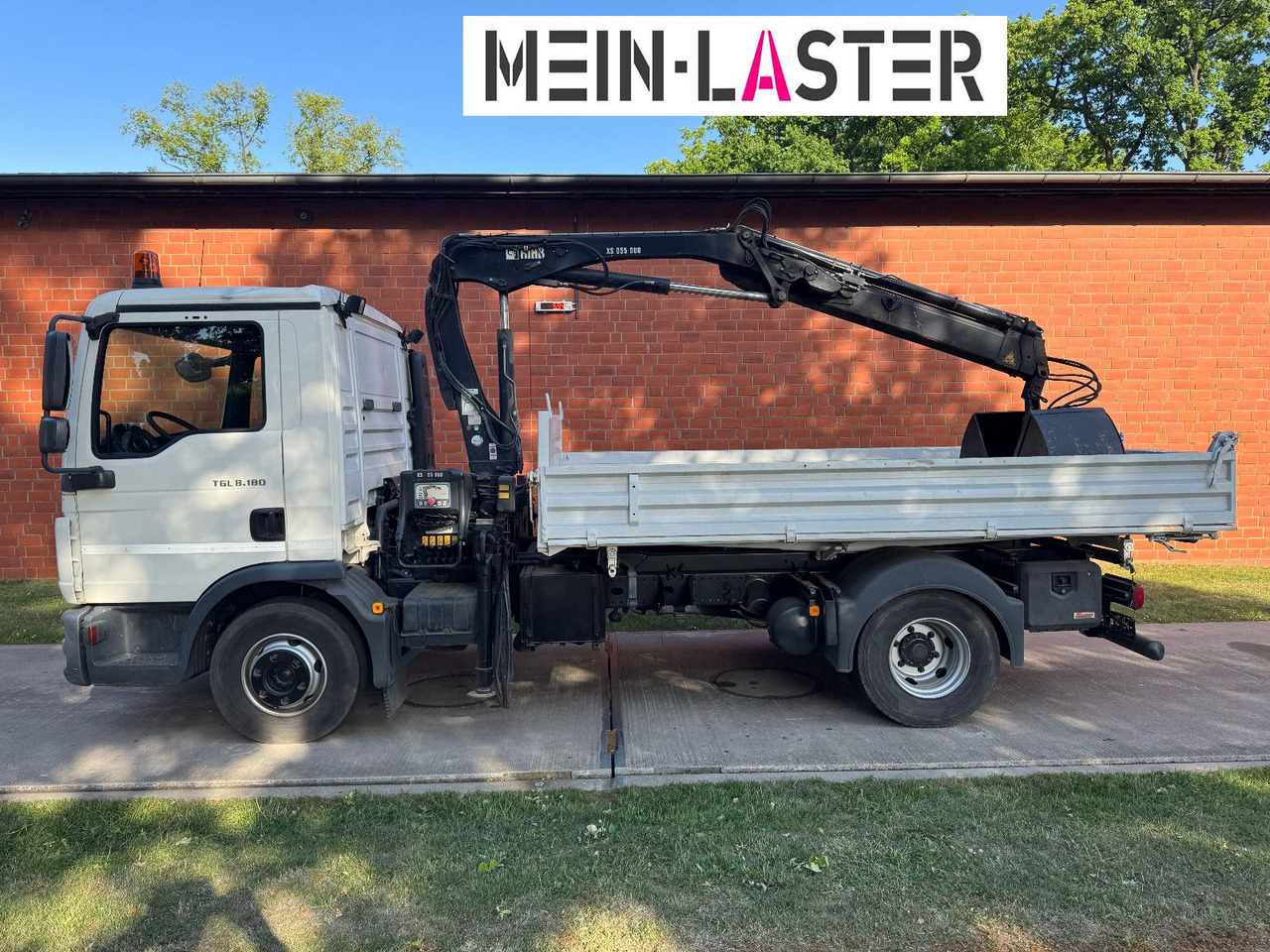 MAN TGL 8.180 3 S-Kipper Hiab 55 D *10,2 m - 640 kg - Όχημα με ανατρεπομενη καροτσα: φωτογραφία 4 MAN TGL 8.180 3 S-Kipper Hiab 55 D *10,2 m - 640 kg - Όχημα με ανατρεπομενη καροτσα: φωτογραφία 4