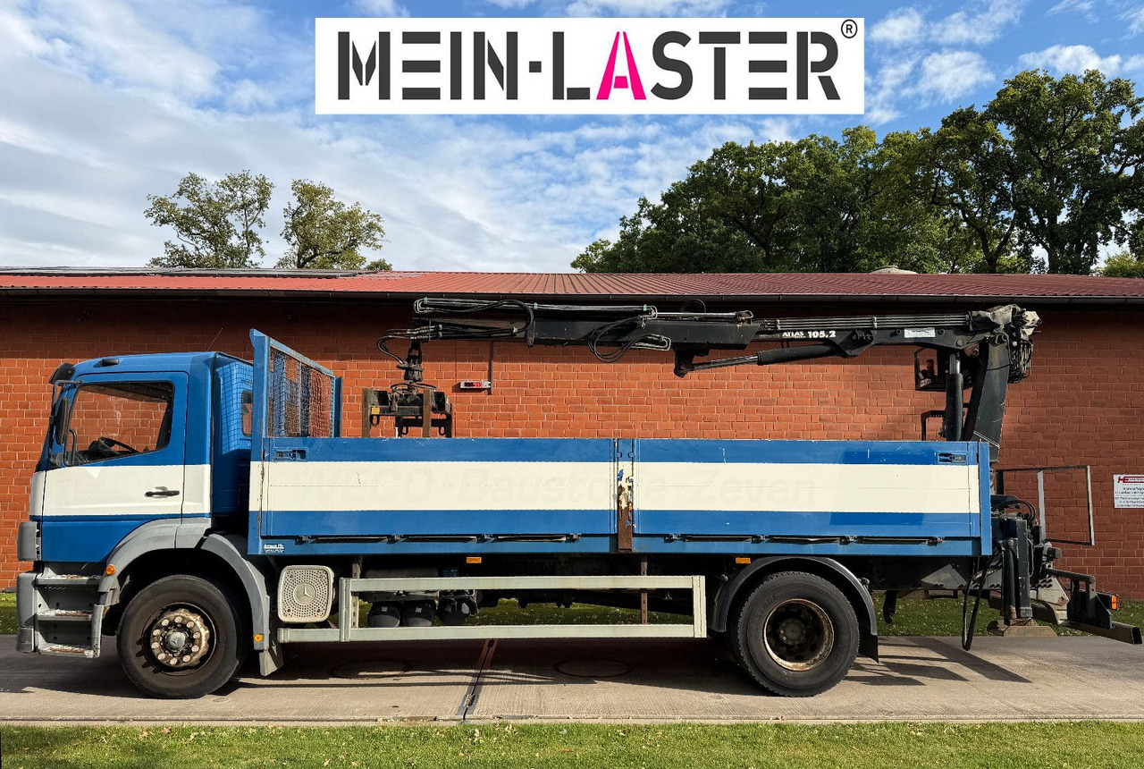 Mercedes-Benz 1823 Atego Atlas 105.2 1.Hand nur 226.000 km - Φορτηγό με ανοιχτή καρότσα, Φορτηγό με γερανό: φωτογραφία 4 Mercedes-Benz 1823 Atego Atlas 105.2 1.Hand nur 226.000 km - Φορτηγό με ανοιχτή καρότσα, Φορτηγό με γερανό: φωτογραφία 4