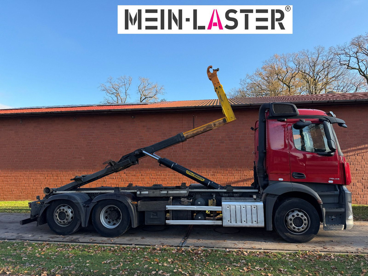 Mercedes-Benz 2643 6x2 Palfinger Lift-Lenkachse TÜV 10-26 - Φορτηγό φόρτωσης γάντζου: φωτογραφία 4 Mercedes-Benz 2643 6x2 Palfinger Lift-Lenkachse TÜV 10-26 - Φορτηγό φόρτωσης γάντζου: φωτογραφία 4
