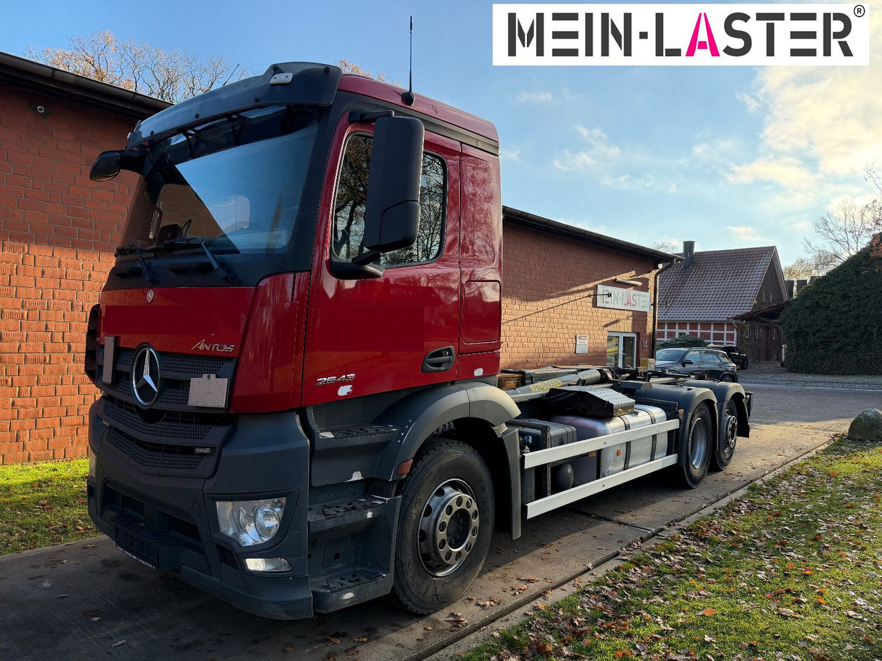 Mercedes-Benz 2643 6x2 Palfinger Lift-Lenkachse TÜV 10-26 - Φορτηγό φόρτωσης γάντζου: φωτογραφία 2 Mercedes-Benz 2643 6x2 Palfinger Lift-Lenkachse TÜV 10-26 - Φορτηγό φόρτωσης γάντζου: φωτογραφία 2