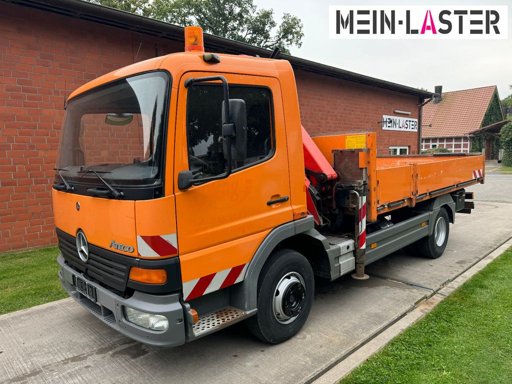 Mercedes-Benz 915 Pritsche Palfinger PK 7000 13 m Funk + AHK - Φορτηγό με ανοιχτή καρότσα, Φορτηγό με γερανό: φωτογραφία 2 Mercedes-Benz 915 Pritsche Palfinger PK 7000 13 m Funk + AHK - Φορτηγό με ανοιχτή καρότσα, Φορτηγό με γερανό: φωτογραφία 2