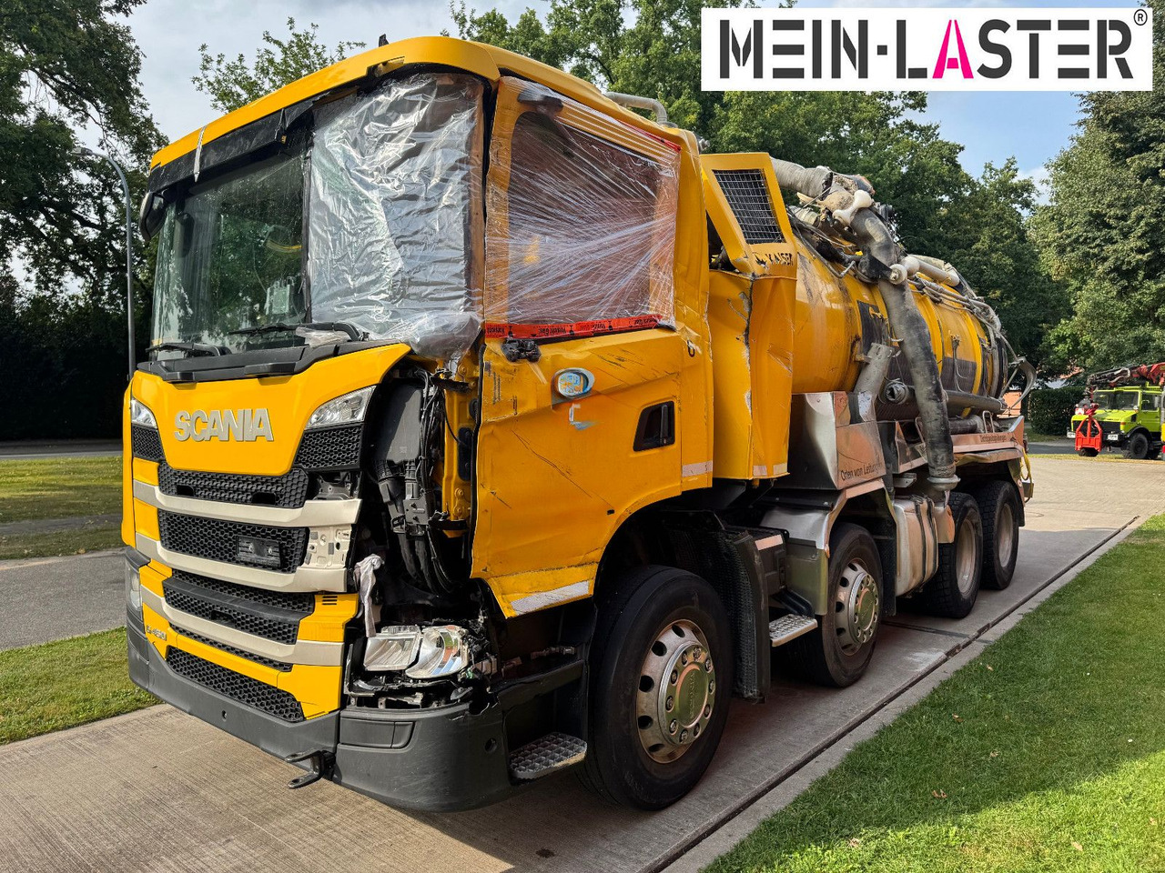 Scania G 450 8x4 Kaiser Twister Komfort V2A Funk - Όχημα εκκένωσης βόθρων: φωτογραφία 2 Scania G 450 8x4 Kaiser Twister Komfort V2A Funk - Όχημα εκκένωσης βόθρων: φωτογραφία 2