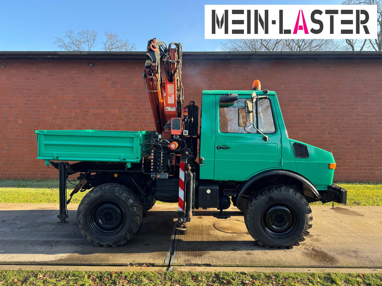 Unimog U 1200 Atlas 75.2 Kran 14 m Funk FB *1. Hand - Φορτηγό με γερανό: φωτογραφία 5 Unimog U 1200 Atlas 75.2 Kran 14 m Funk FB *1. Hand - Φορτηγό με γερανό: φωτογραφία 5