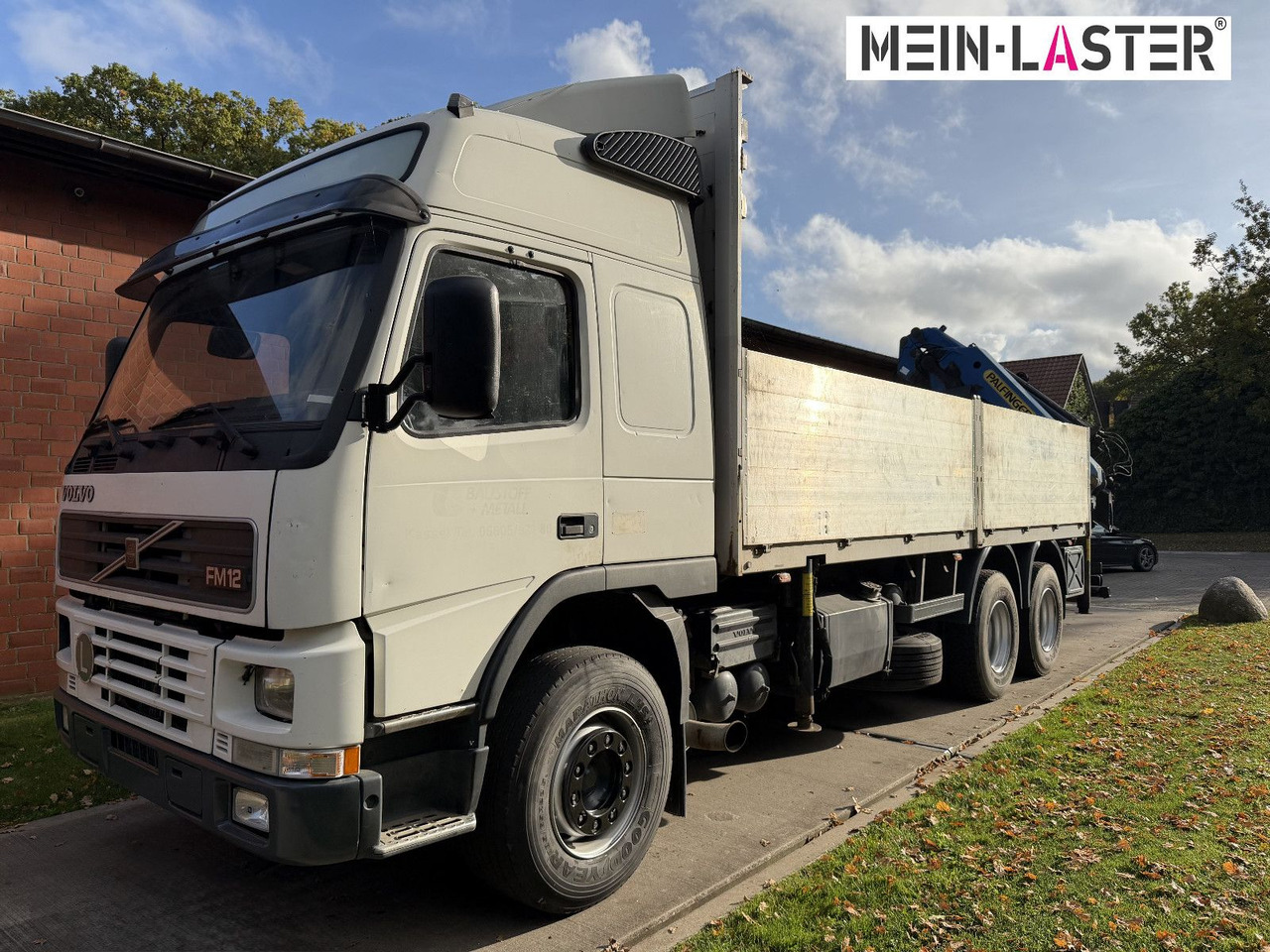 Volvo FM12 380 PK 27000D 24,5m 5+6 Deutscher LKW - Φορτηγό με γερανό: φωτογραφία 3 Volvo FM12 380 PK 27000D 24,5m 5+6 Deutscher LKW - Φορτηγό με γερανό: φωτογραφία 3