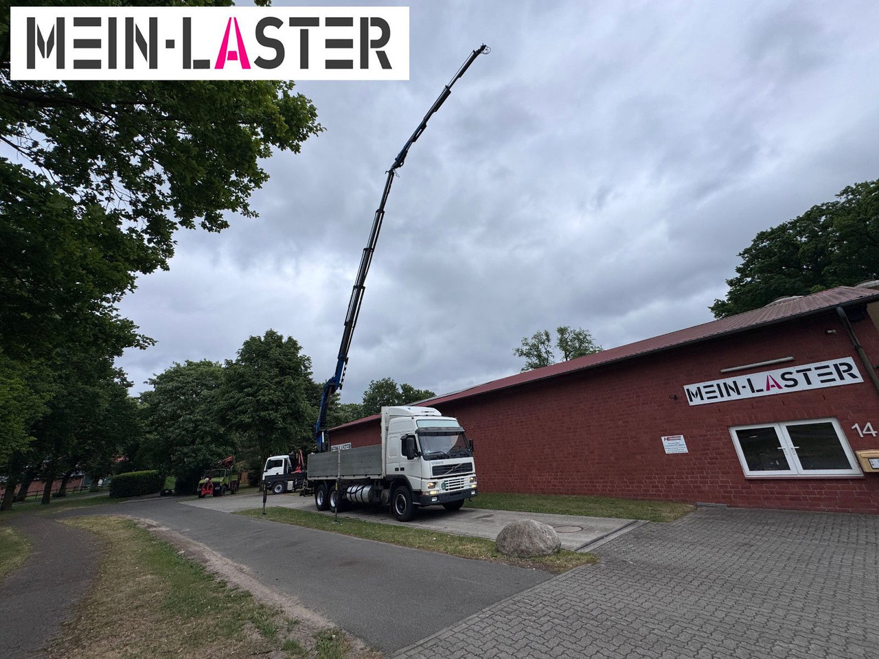 Volvo FM12 380 PK 27000D 24,5m 5+6 Deutscher LKW - Φορτηγό με γερανό: φωτογραφία 2 Volvo FM12 380 PK 27000D 24,5m 5+6 Deutscher LKW - Φορτηγό με γερανό: φωτογραφία 2