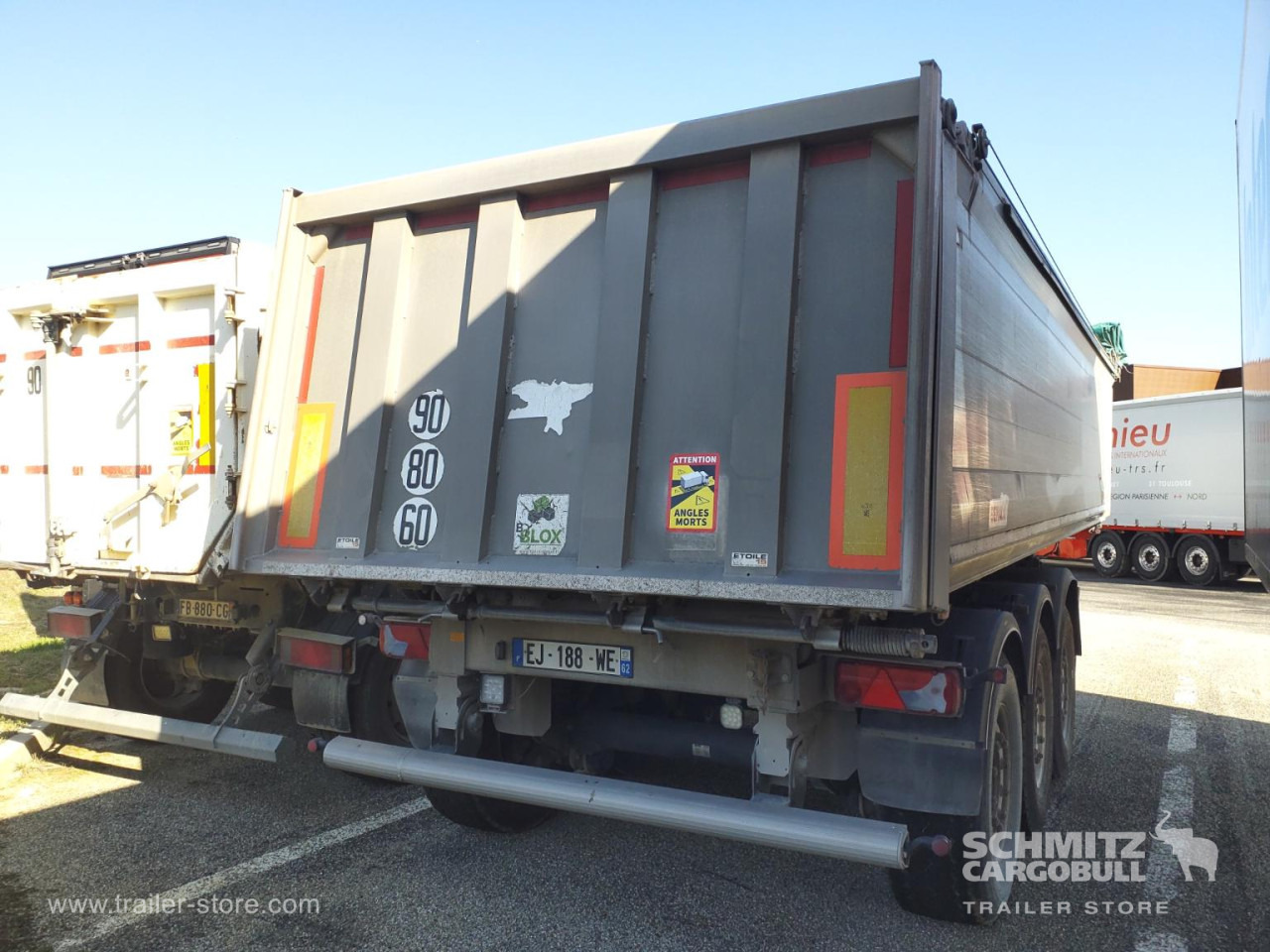 BENALU Tipper Alu-square sided body 25m³ - Επικαθήμενο ανατρεπόμενο: φωτογραφία 5 BENALU Tipper Alu-square sided body 25m³ - Επικαθήμενο ανατρεπόμενο: φωτογραφία 5