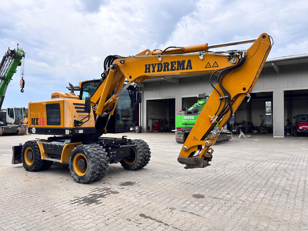 Hydrema MX 16G - Τροχοφόρος εκσκαφέας: φωτογραφία 2 Hydrema MX 16G - Τροχοφόρος εκσκαφέας: φωτογραφία 2