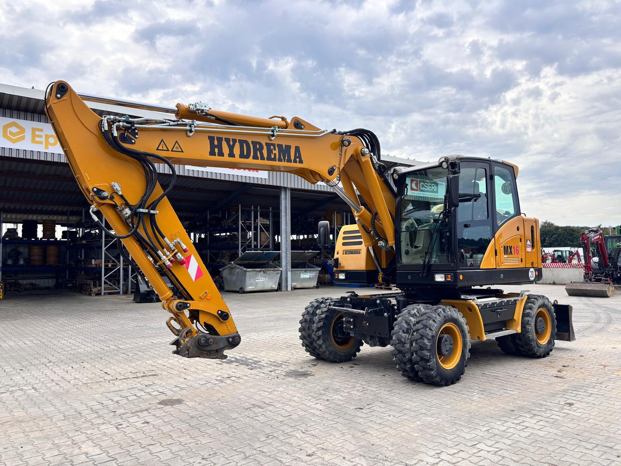 Hydrema MX 16G - Τροχοφόρος εκσκαφέας: φωτογραφία 1 Hydrema MX 16G - Τροχοφόρος εκσκαφέας: φωτογραφία 1