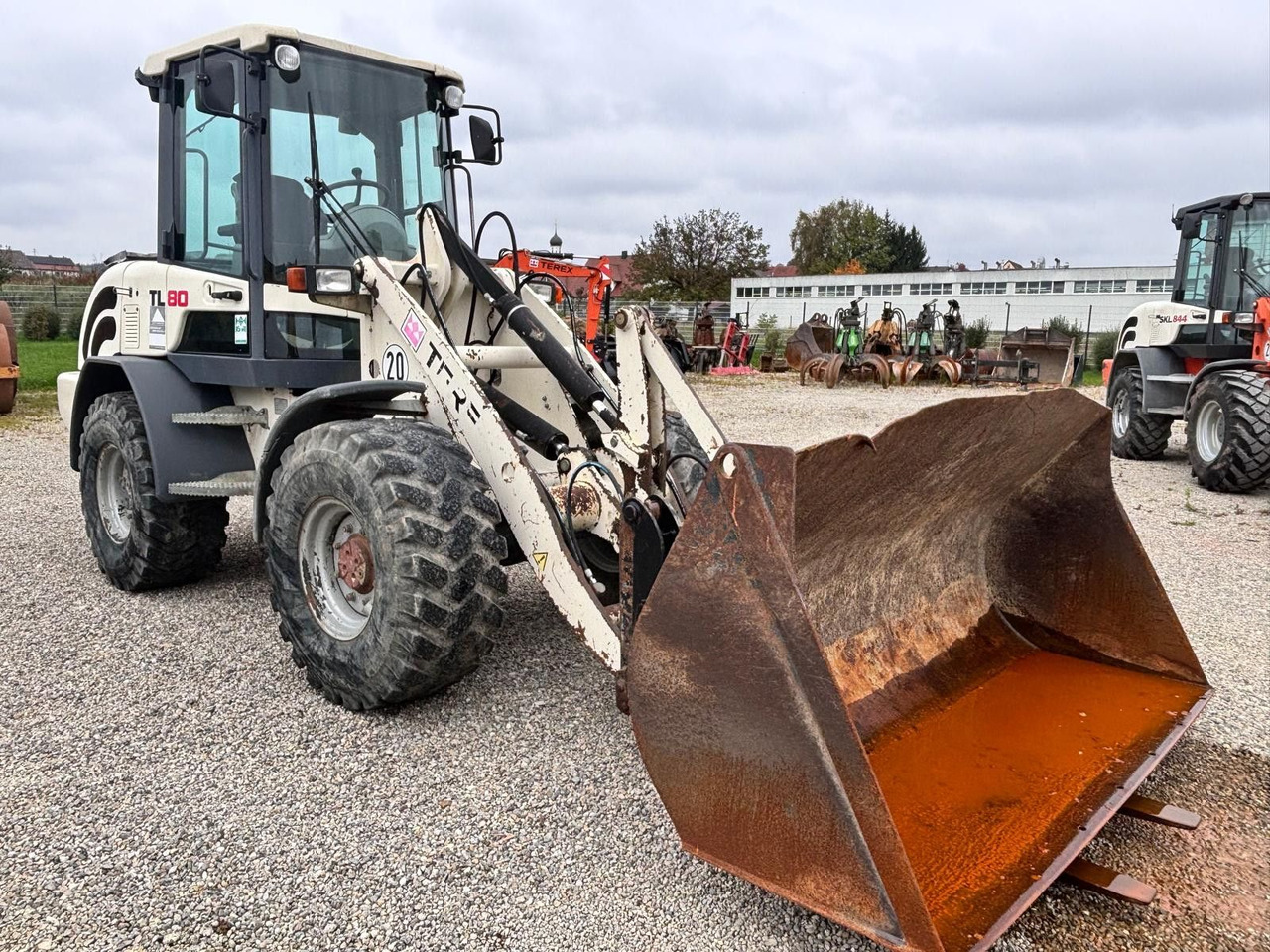 Terex TL 80 - Ελαστιχοφόρος φορτωτής: φωτογραφία 2 Terex TL 80 - Ελαστιχοφόρος φορτωτής: φωτογραφία 2