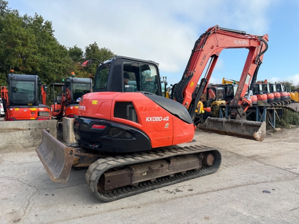 Kubota KX 080-4 - Μίνι εκσκαφέας: φωτογραφία 3 Kubota KX 080-4 - Μίνι εκσκαφέας: φωτογραφία 3
