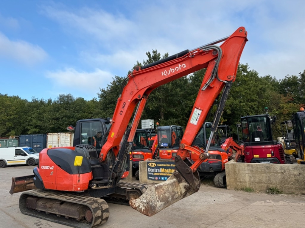 Kubota KX 080-4 - Μίνι εκσκαφέας: φωτογραφία 5 Kubota KX 080-4 - Μίνι εκσκαφέας: φωτογραφία 5