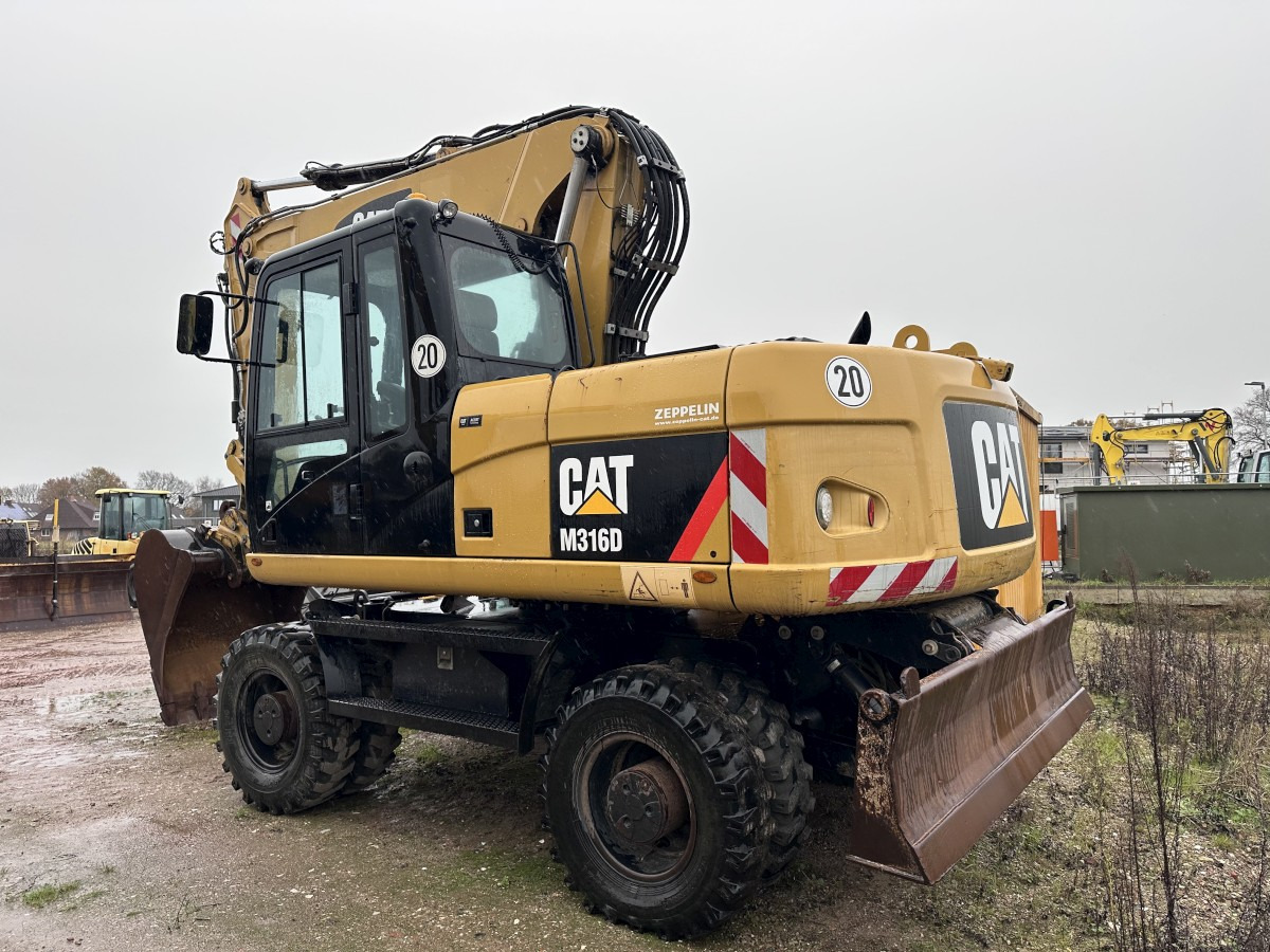 CATERPILLAR M 316 D full Hydr. Top Zustand German machine ! - Τροχοφόρος εκσκαφέας: φωτογραφία 2 CATERPILLAR M 316 D full Hydr. Top Zustand German machine ! - Τροχοφόρος εκσκαφέας: φωτογραφία 2