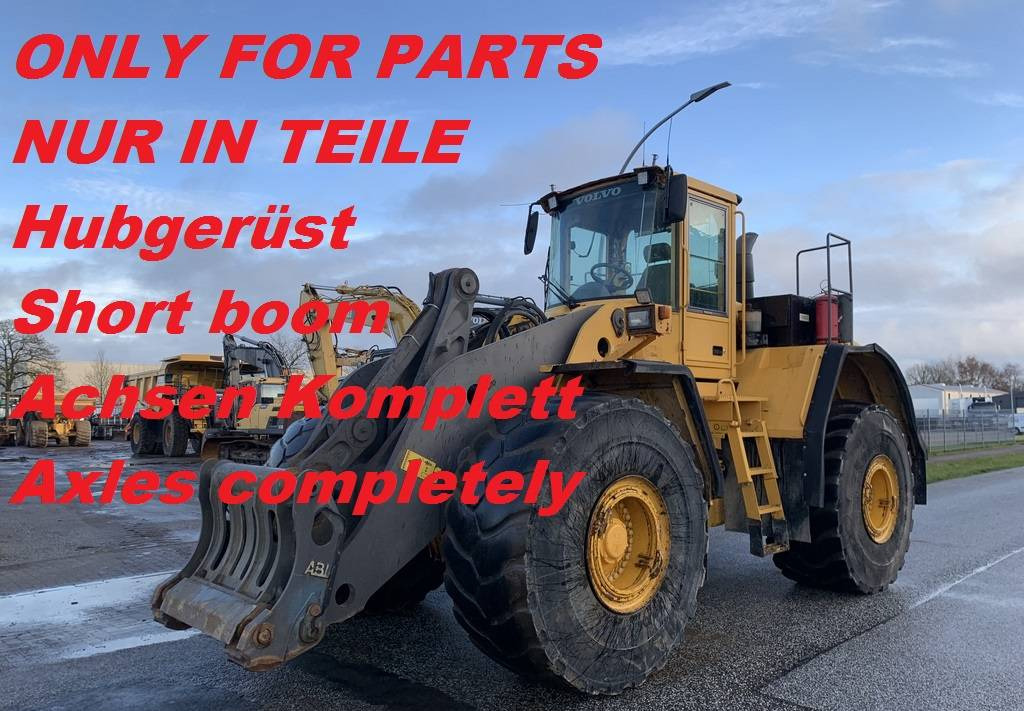 Volvo L220 E-F Achse - Axle - Hubgerüst - short boom - Ελαστιχοφόρος φορτωτής: φωτογραφία 1 Volvo L220 E-F Achse - Axle - Hubgerüst - short boom - Ελαστιχοφόρος φορτωτής: φωτογραφία 1
