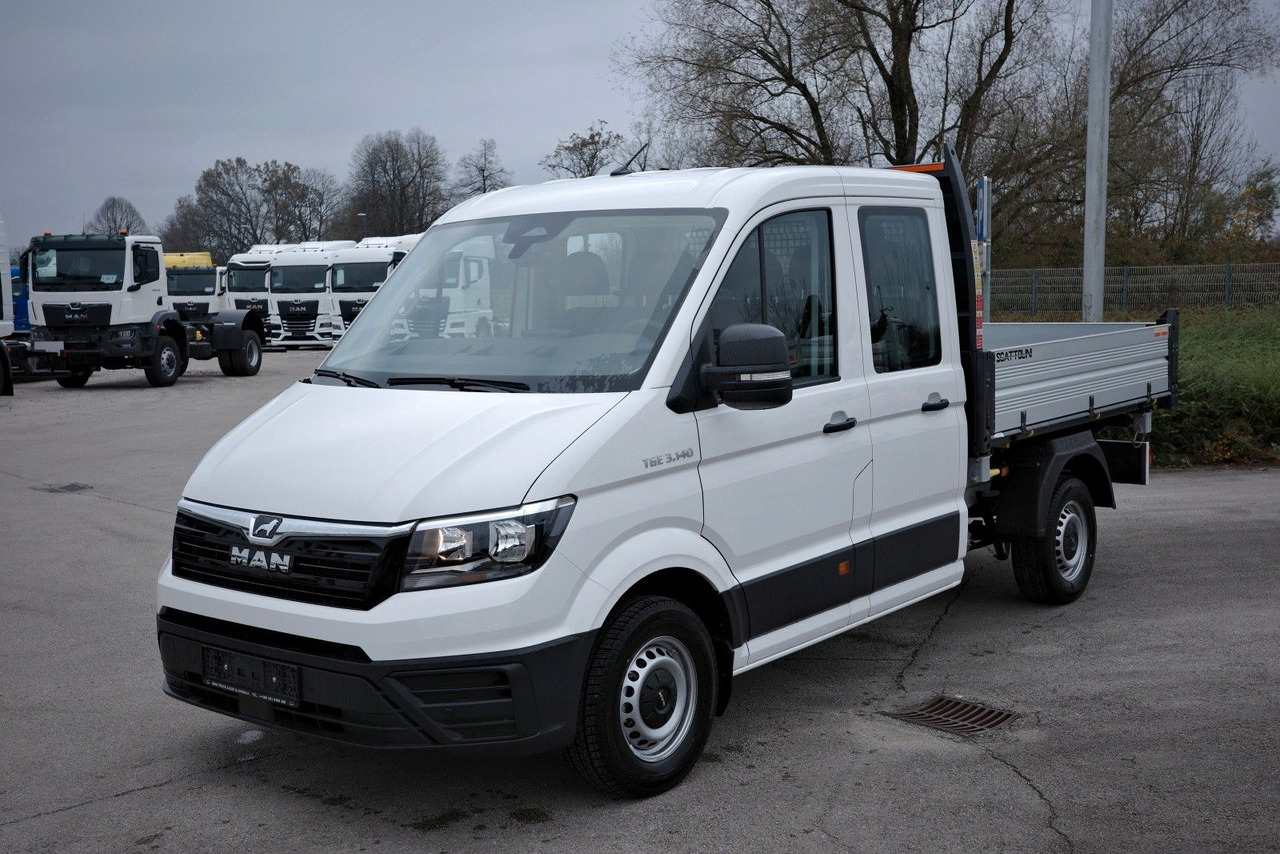 MAN TGE 3.140 L4 DoKa (3+4) 3-Seiten-Kipper - Όχημα με ανατρεπομενη καροτσα, Διπλοκάμπινο ελαφρύ επαγγελματικό: φωτογραφία 1 MAN TGE 3.140 L4 DoKa (3+4) 3-Seiten-Kipper - Όχημα με ανατρεπομενη καροτσα, Διπλοκάμπινο ελαφρύ επαγγελματικό: φωτογραφία 1
