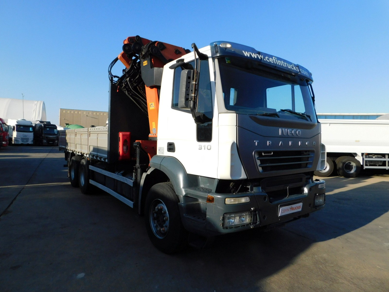 Iveco Magirus trakker - Φορτηγό με ανοιχτή καρότσα, Φορτηγό με γερανό: φωτογραφία 2 Iveco Magirus trakker - Φορτηγό με ανοιχτή καρότσα, Φορτηγό με γερανό: φωτογραφία 2