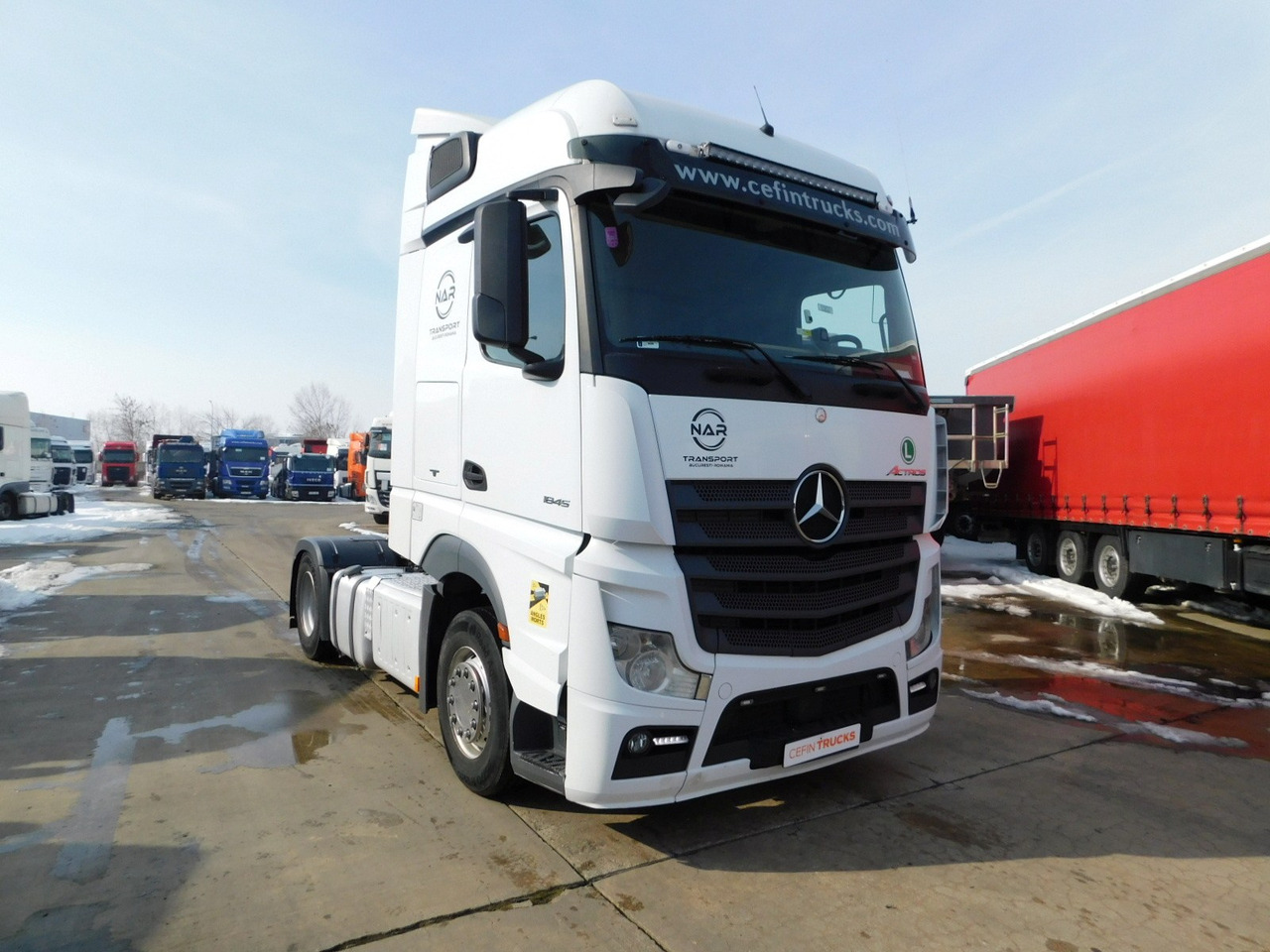 Mercedes Actros 1845 - Τράκτορας: φωτογραφία 2 Mercedes Actros 1845 - Τράκτορας: φωτογραφία 2
