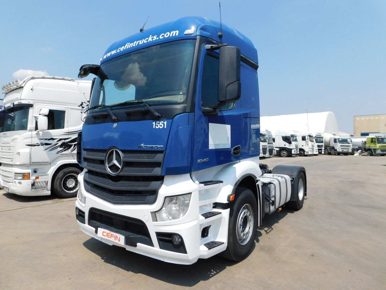 Mercedes Actros 1845 - Τράκτορας: φωτογραφία 1 Mercedes Actros 1845 - Τράκτορας: φωτογραφία 1