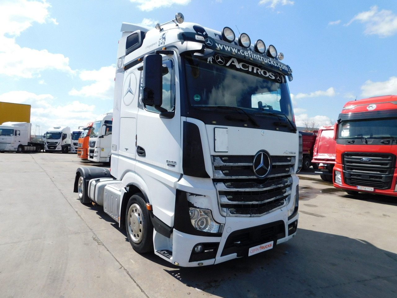 Mercedes Actros - Τράκτορας: φωτογραφία 2 Mercedes Actros - Τράκτορας: φωτογραφία 2