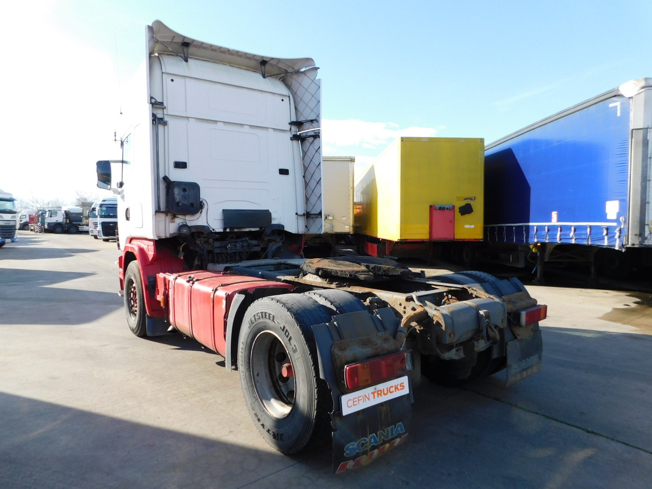 Scania R164 - Τράκτορας: φωτογραφία 4 Scania R164 - Τράκτορας: φωτογραφία 4