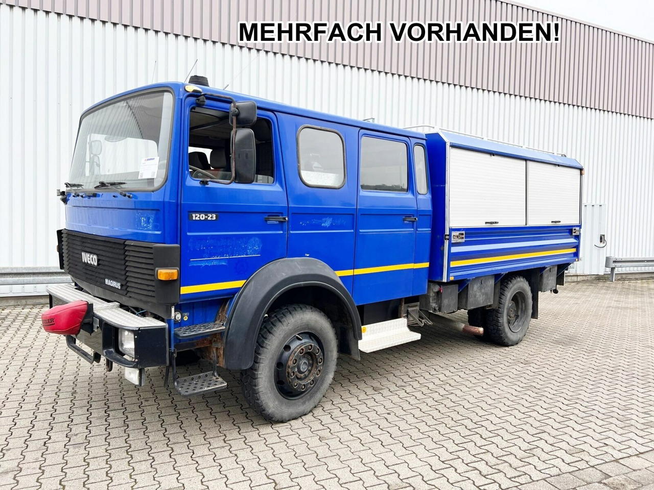 120-23 AW 4x4 Doka 120-23 AW 4x4 Doka, V8-Motor, Gerätewagen, Seilwinde - Πυροσβεστικό όχημα: φωτογραφία 1 120-23 AW 4x4 Doka 120-23 AW 4x4 Doka, V8-Motor, Gerätewagen, Seilwinde - Πυροσβεστικό όχημα: φωτογραφία 1