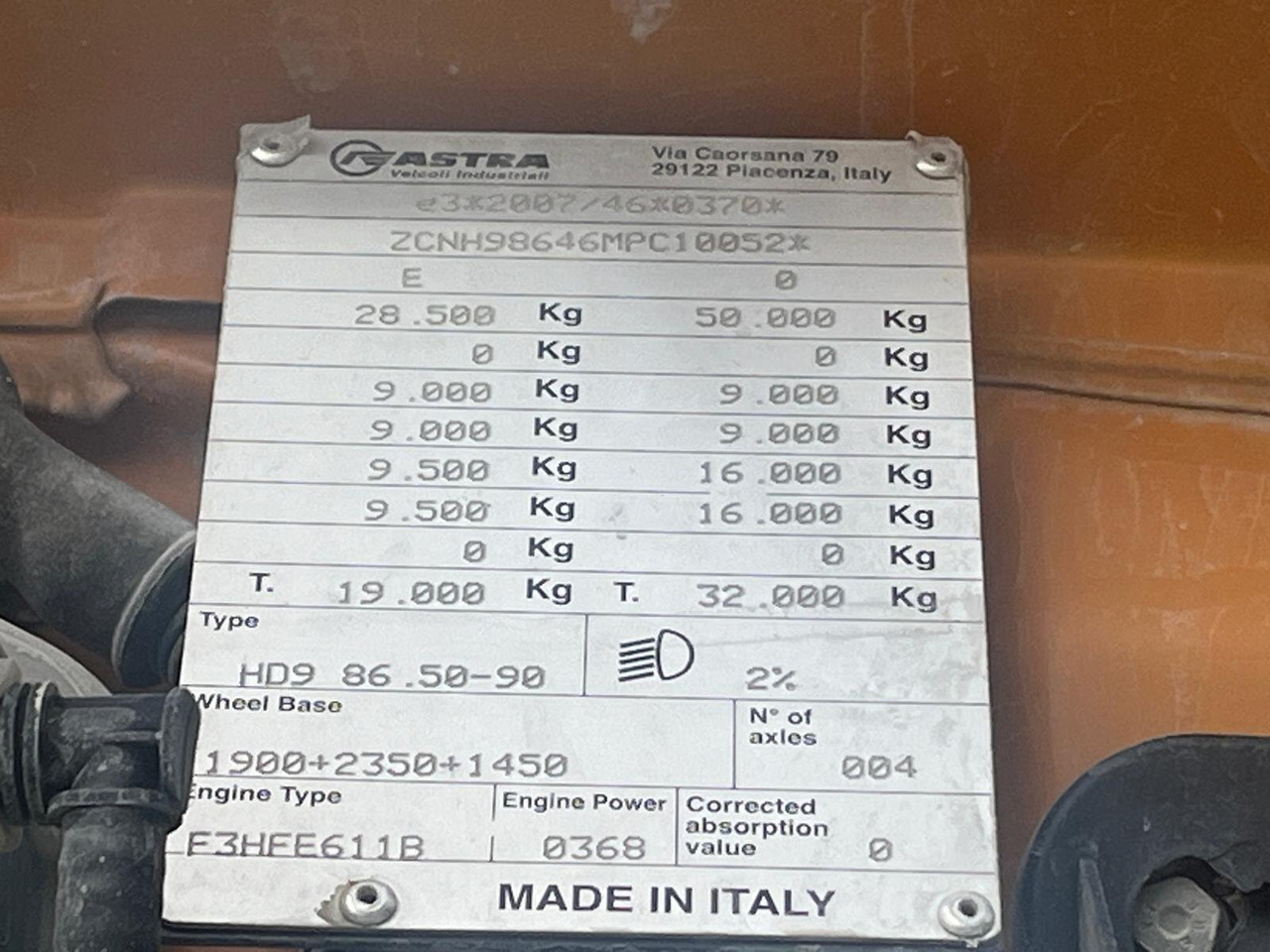 ASTRA HD9 86.50-90 8x6 ASTRA HD9 86.50-90 8x6, Unfallschaden, Cursor 13 - Φορτηγό σασί: φωτογραφία 5 ASTRA HD9 86.50-90 8x6 ASTRA HD9 86.50-90 8x6, Unfallschaden, Cursor 13 - Φορτηγό σασί: φωτογραφία 5