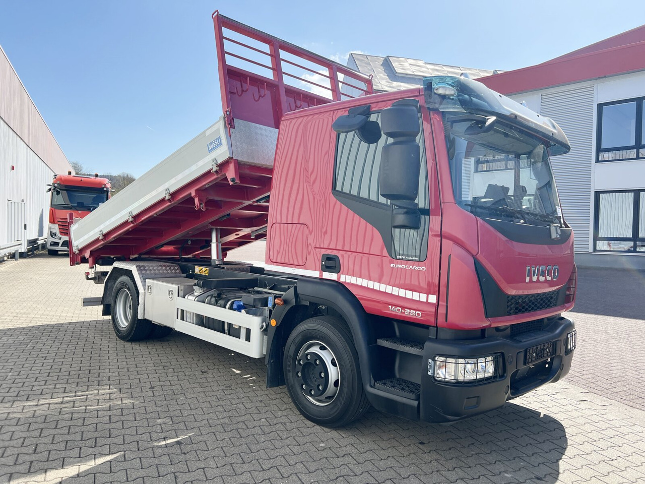 Φορτηγό ανατρεπόμενο Iveco EuroCargo ML140E28K 4x2 EuroCargo ML140E28K 4x2, Nüssli 3-S-Kipper, 2 x AHK: φωτογραφία 7