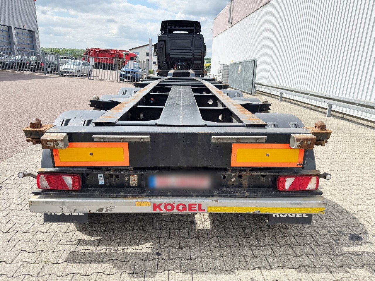 Επικαθήμενο Kögel Port 45 Simplex Container-Chassis Port 45 Simplex, Container-Chassis, 20/2x20/30/40/45 Fuß, ausziehbar: φωτογραφία 9