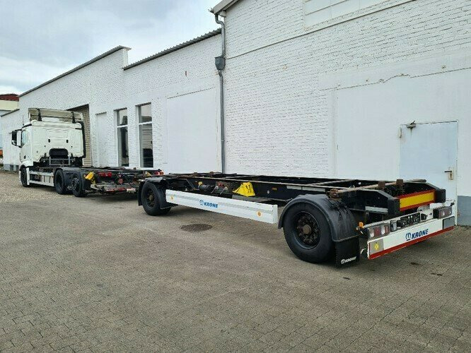 Ρυμούλκα μεταφοράς εμπορευματοκιβωτίων/ Κινητό αμάξωμα Krone AZW AZW 18, BDF: φωτογραφία 7