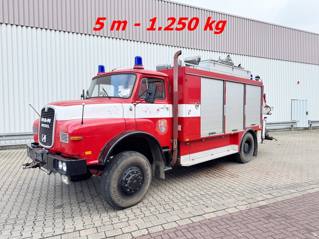 MAN 16.168 HAK 4x4 16.168 HAK 4x4, Seilwinde, Heckkran Hiab 650/1 - Ασθενοφόρο: φωτογραφία 1 MAN 16.168 HAK 4x4 16.168 HAK 4x4, Seilwinde, Heckkran Hiab 650/1 - Ασθενοφόρο: φωτογραφία 1