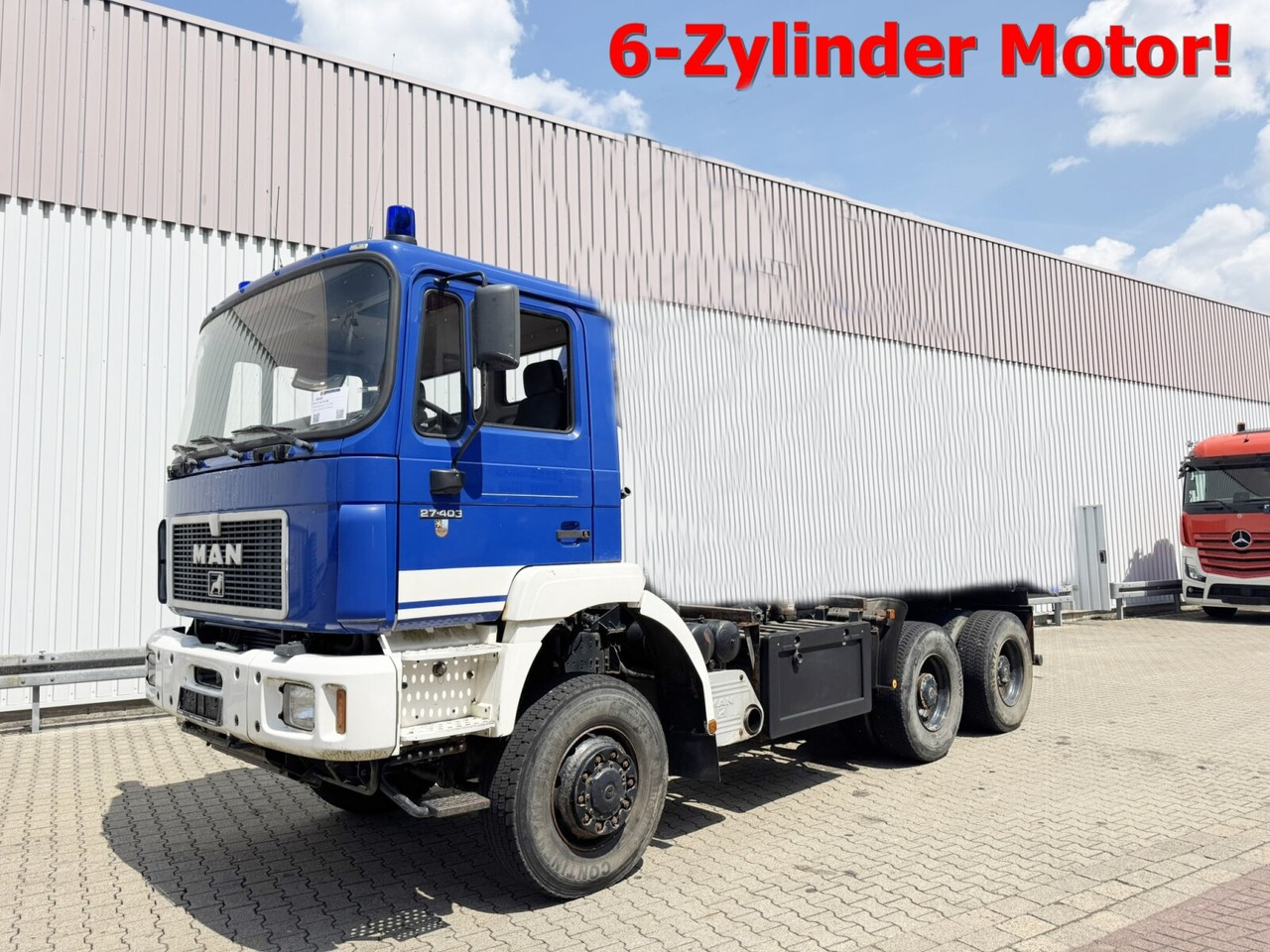 MAN 27.403 6x6 BB 27.403 6x6 BB, EX-THW - Φορτηγό σασί: φωτογραφία 1 MAN 27.403 6x6 BB 27.403 6x6 BB, EX-THW - Φορτηγό σασί: φωτογραφία 1