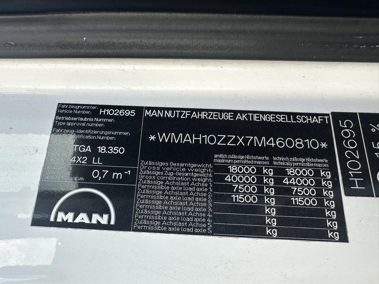 MAN TGA 18.350 4x2 LL TGA 18.350 4x2 LL, Fahrschulausstattung - Φορτηγό: φωτογραφία 2 MAN TGA 18.350 4x2 LL TGA 18.350 4x2 LL, Fahrschulausstattung - Φορτηγό: φωτογραφία 2