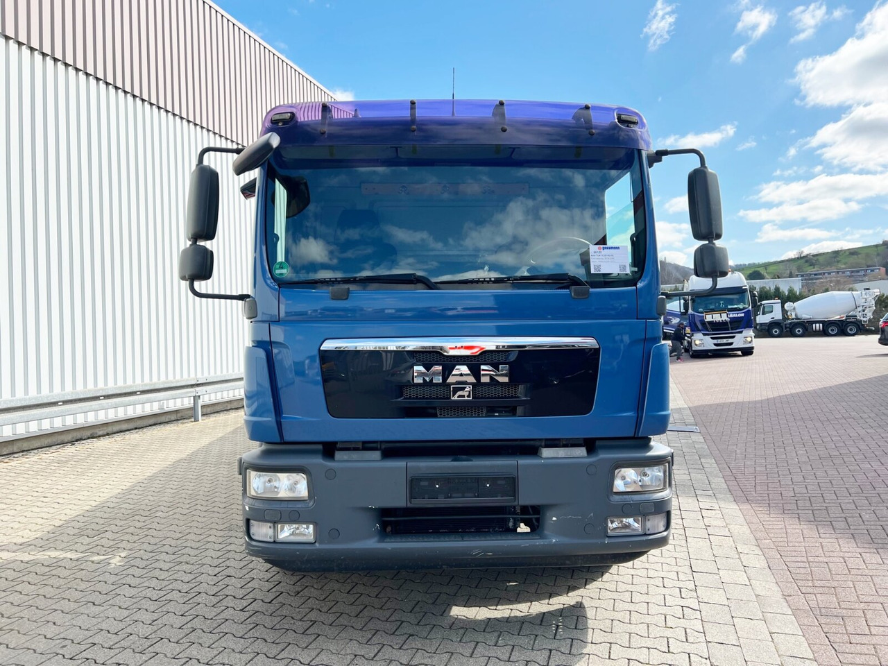 Φορτηγό με γερανό, Φορτηγό με ανοιχτή καρότσα MAN TGM 15.250/340 4X2 BL TGM 15.250/340 4X2 BL mit Kran Palfinger PK 11001: φωτογραφία 9
