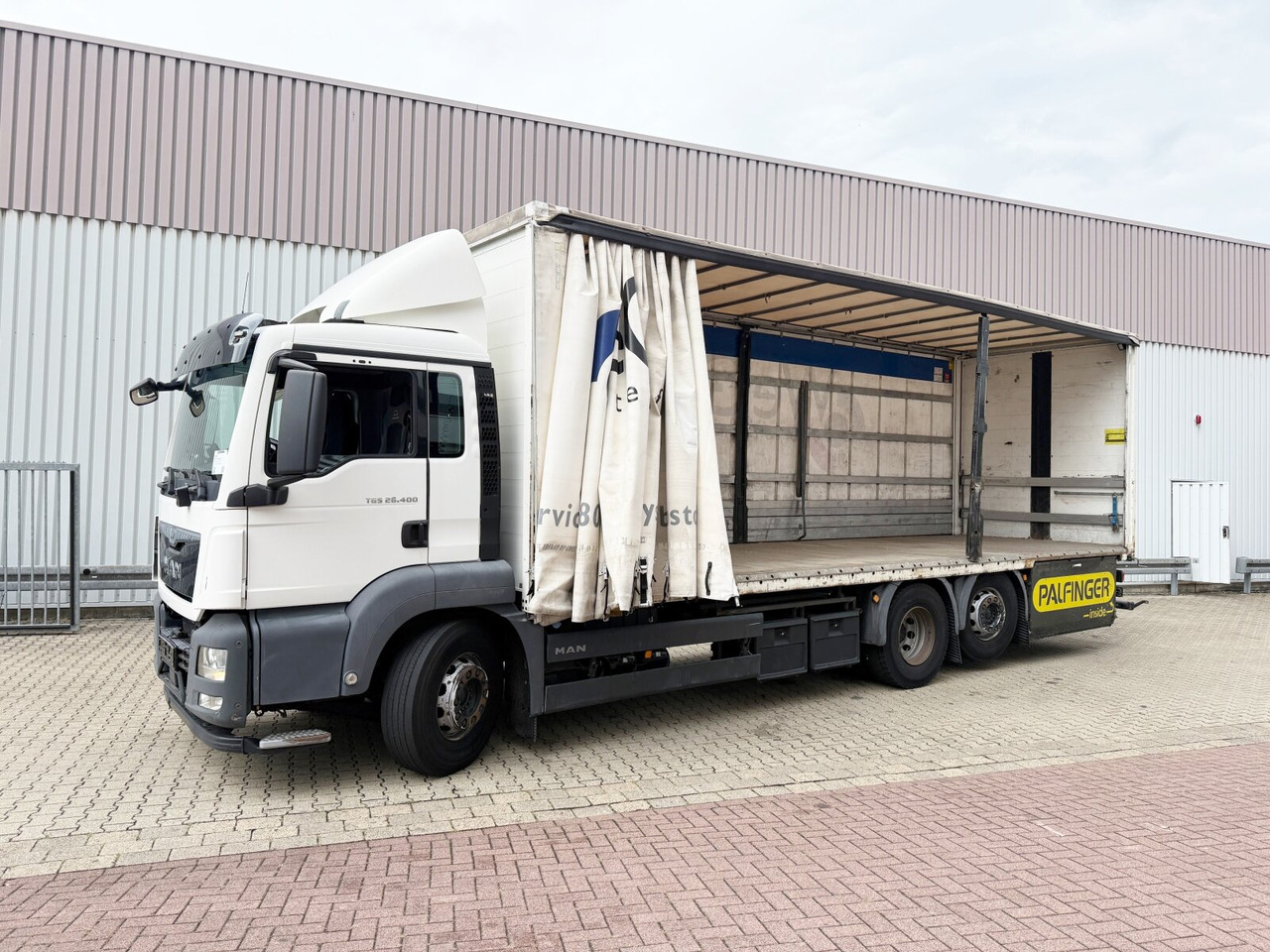 MAN TGS 26.400 6x2-4 LL TGS 26.400 6x2-4 LL, Lenk-/Liftachse - Φορτηγό με ανοιχτή καρότσα, Φορτηγό με γερανό: φωτογραφία 1 MAN TGS 26.400 6x2-4 LL TGS 26.400 6x2-4 LL, Lenk-/Liftachse - Φορτηγό με ανοιχτή καρότσα, Φορτηγό με γερανό: φωτογραφία 1