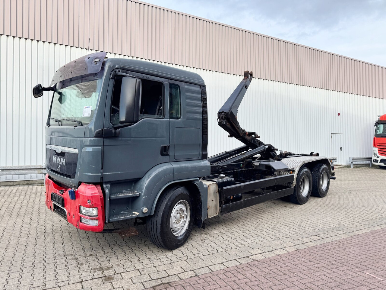 MAN TGS 26.440 6x4 BB TGS 26.440 6x4 BB, Meiller Schub-Knick - Φορτηγό φόρτωσης γάντζου: φωτογραφία 1 MAN TGS 26.440 6x4 BB TGS 26.440 6x4 BB, Meiller Schub-Knick - Φορτηγό φόρτωσης γάντζου: φωτογραφία 1