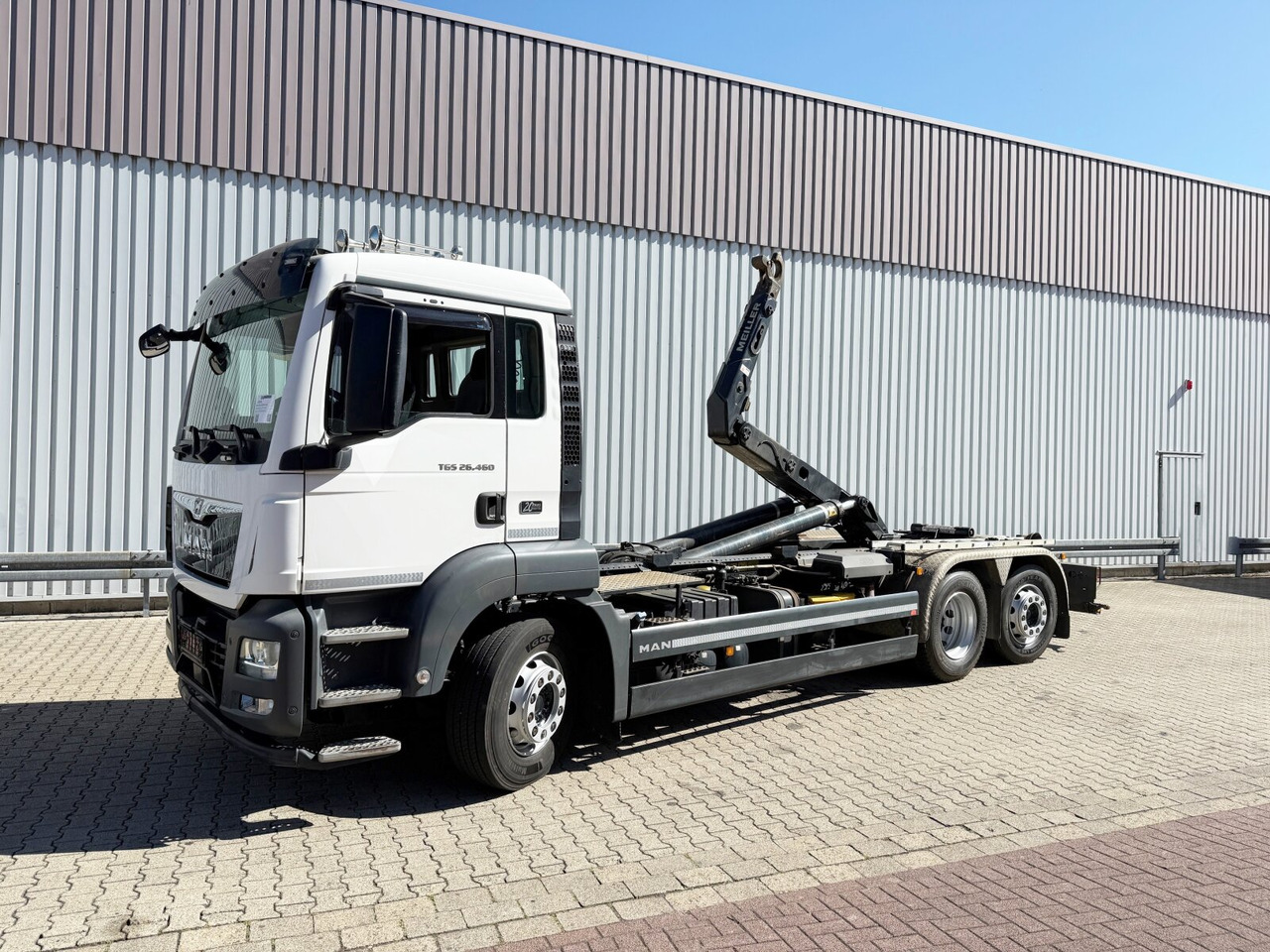 MAN TGS 26.460 6x2-4 BL TGS 26.460 6x2-4 BL, Lenk-/Liftachse, Motorabtrieb - Φορτηγό φόρτωσης γάντζου: φωτογραφία 1 MAN TGS 26.460 6x2-4 BL TGS 26.460 6x2-4 BL, Lenk-/Liftachse, Motorabtrieb - Φορτηγό φόρτωσης γάντζου: φωτογραφία 1