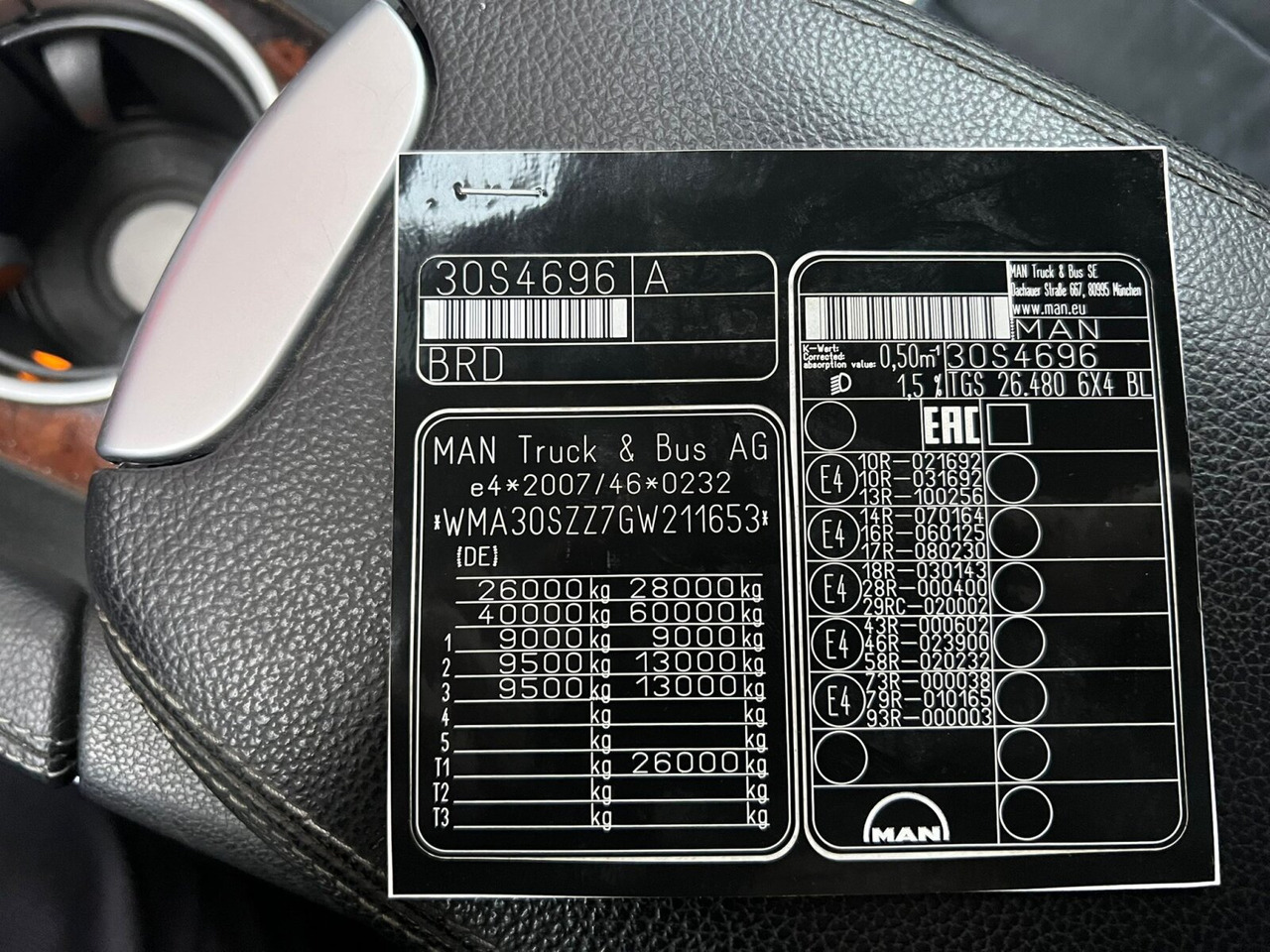 MAN TGS 26.480 6x4/45 BL TGS 26.480 6x4/45 BL, Klima, Intarder, Hyva 20.60 S bis 7 m Container, - Φορτηγό φόρτωσης γάντζου: φωτογραφία 2 MAN TGS 26.480 6x4/45 BL TGS 26.480 6x4/45 BL, Klima, Intarder, Hyva 20.60 S bis 7 m Container, - Φορτηγό φόρτωσης γάντζου: φωτογραφία 2