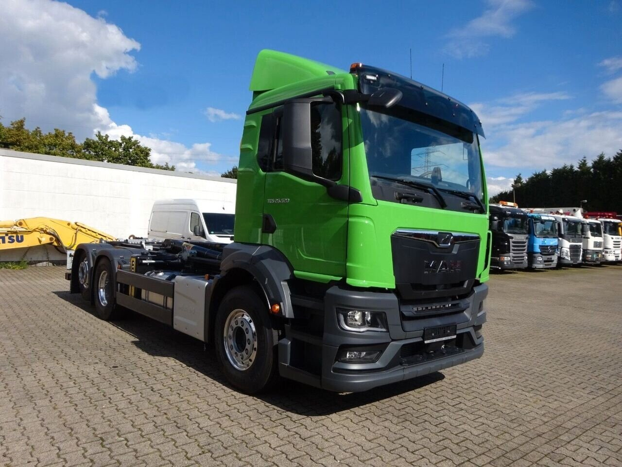 MAN TGS 26.520 6x2-2 BL TGS 26.520 6x2-2 BL, Liftachse - Φορτηγό φόρτωσης γάντζου: φωτογραφία 5 MAN TGS 26.520 6x2-2 BL TGS 26.520 6x2-2 BL, Liftachse - Φορτηγό φόρτωσης γάντζου: φωτογραφία 5