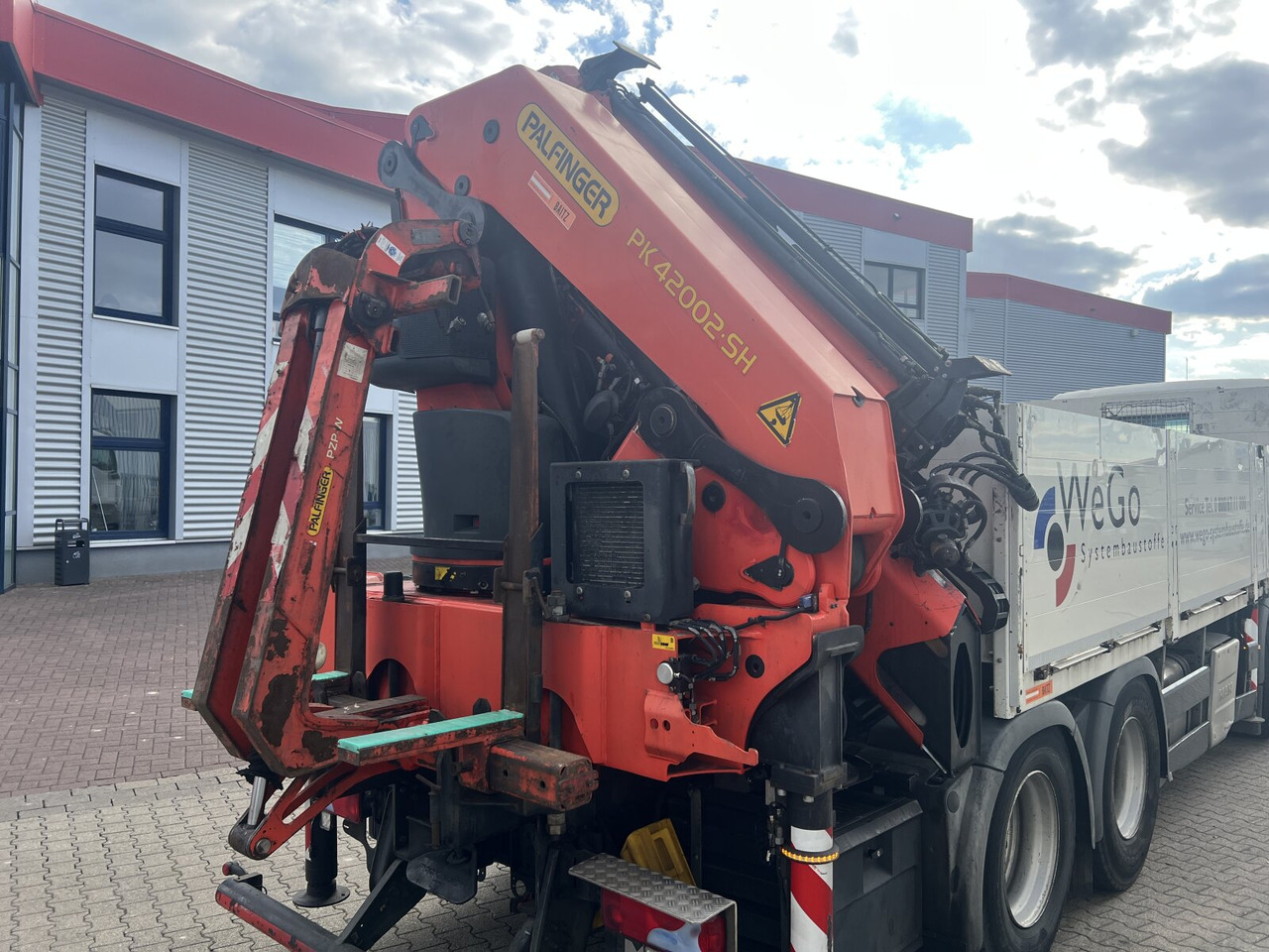 MAN TGS 35.440 8x4 BL TGS 35.440 8x4 BL, Navi, Heckkran Palfinger PK42002 SH-F + Jip PJ 060 B, 24,9m-730kg, Funk - Φορτηγό με γερανό: φωτογραφία 4 MAN TGS 35.440 8x4 BL TGS 35.440 8x4 BL, Navi, Heckkran Palfinger PK42002 SH-F + Jip PJ 060 B, 24,9m-730kg, Funk - Φορτηγό με γερανό: φωτογραφία 4
