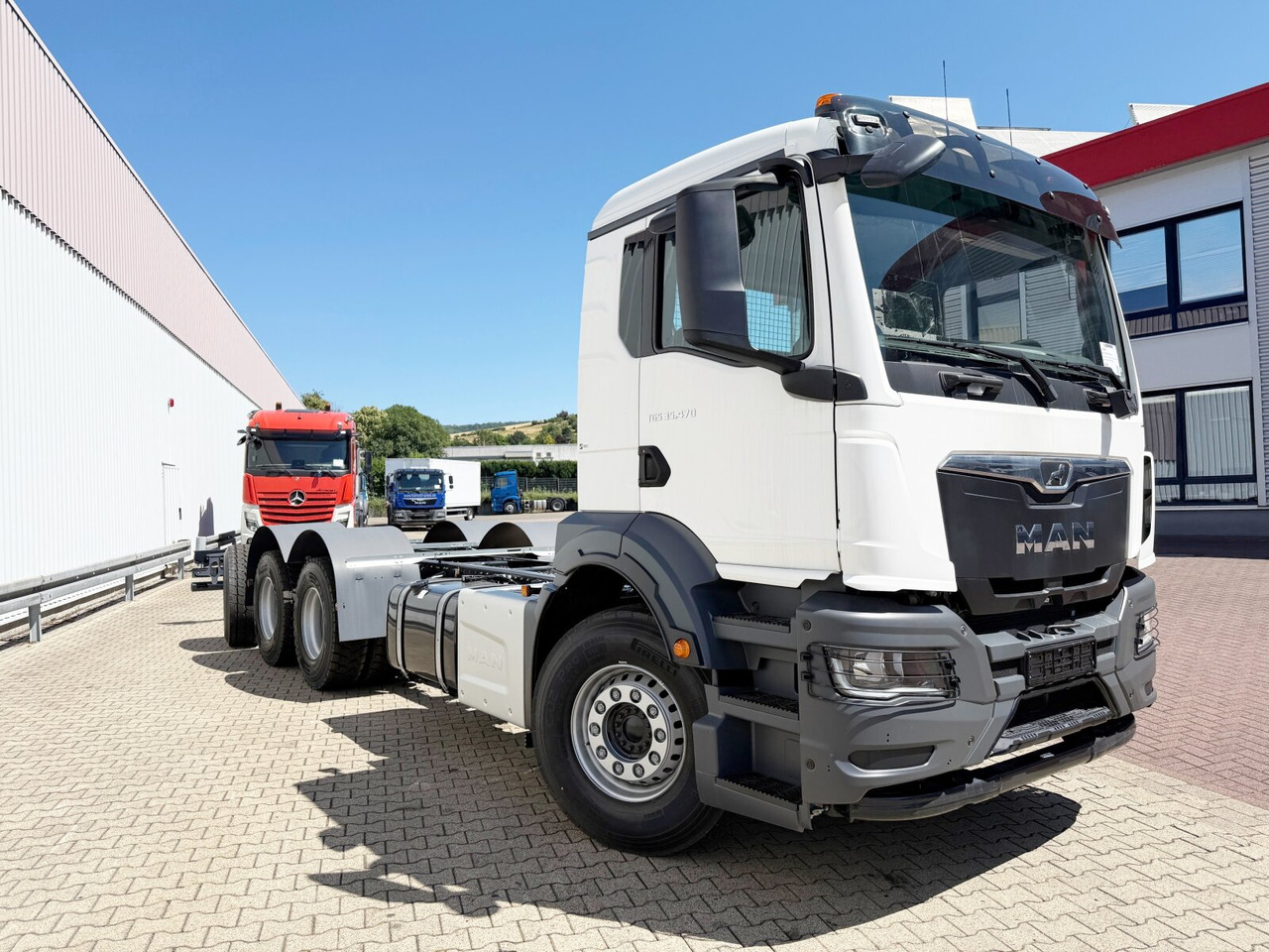 Νέα Φορτηγό φόρτωσης γάντζου MAN TGS 35.470 8x4-4 BL TGS 35.470 8x4-4 BL, Lenk-/Liftachse, Navi, Motorabtrieb: φωτογραφία 10